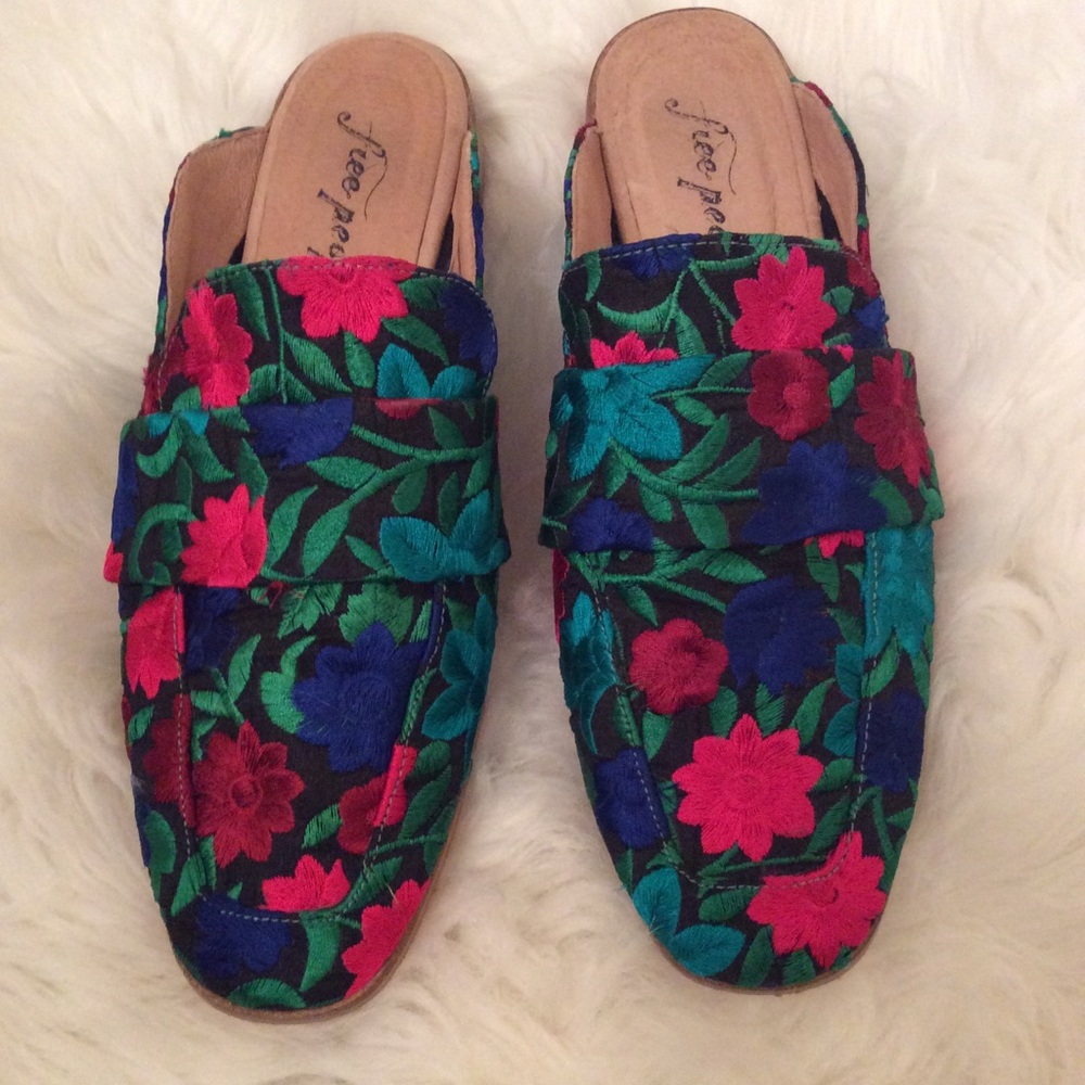 Free People Brocade Slide